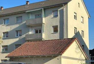 Blick auf die Fassade