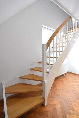Aufgang zum Schlafzimmer