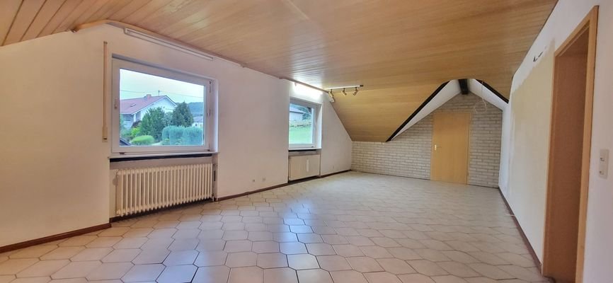 Raum individuell gestaltbar 