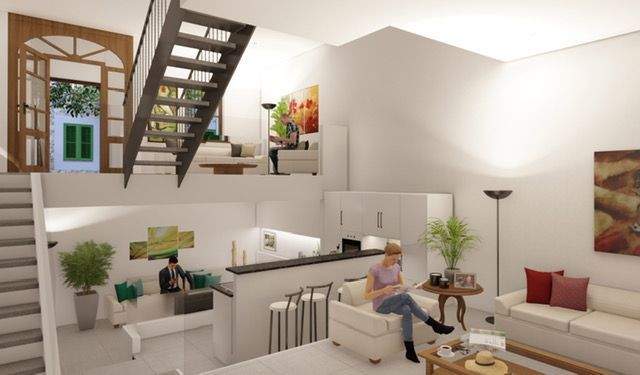 Neubau-Reihenhaus mit Bergblick zum Verkauf in Fornalutx, Mallorca