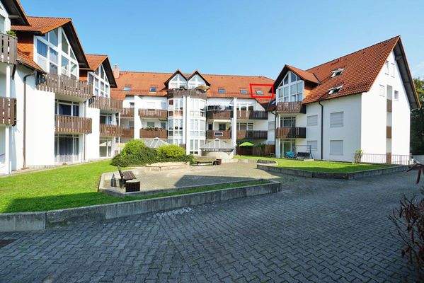 Ansicht Hofseite, Wohnung