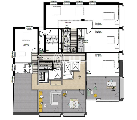 Grundriss Musteretage