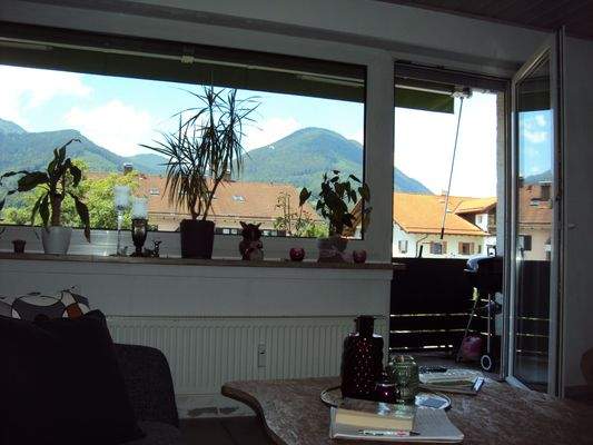 Blick ins Freie vom WZ