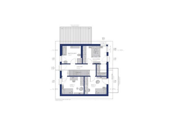 Grundriss Dachgeschoss