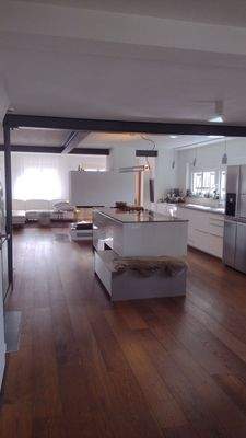 Sicht vom Essplatz aus