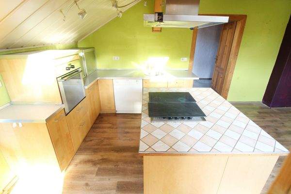 Einbauküche Dachgeschoss