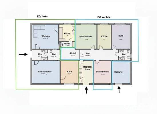 Grundriss Erdgeschoss