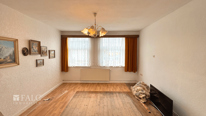 Wohnzimmer im Erdgeschoss 