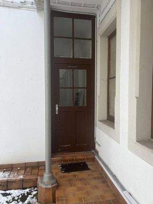 Haustür hofseitig EG