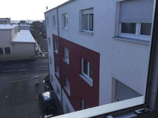 Blick zum Uni Gelände