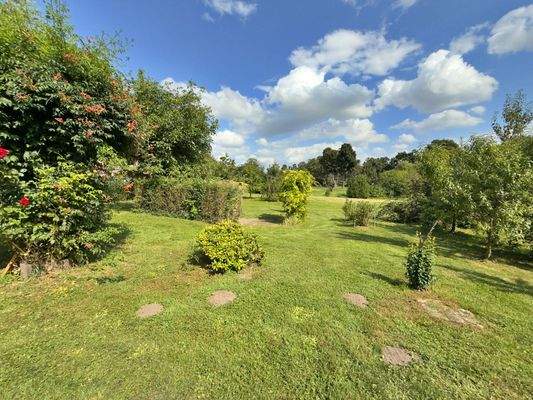 Garten hinter dem NG