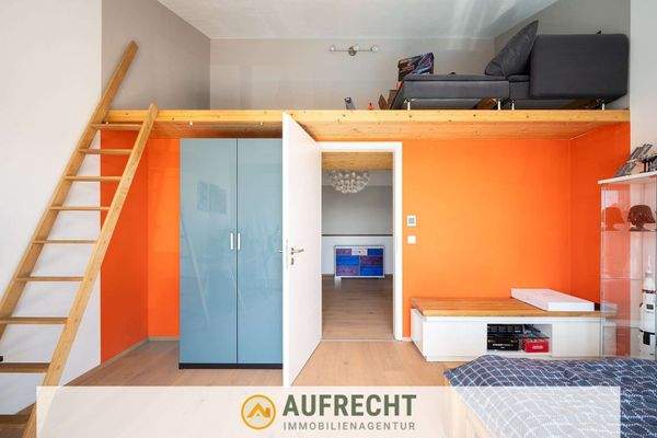 Blick auf Galerie im Schlafzimmer 4