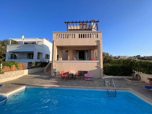 Kreta, Panormos: Einzigartige Villa zu verkaufen