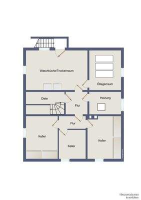 Grundriss Keller