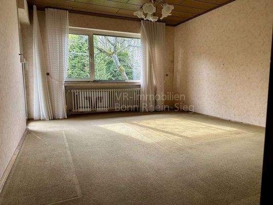 Schlafzimmer mit Zugang zur Terrasse