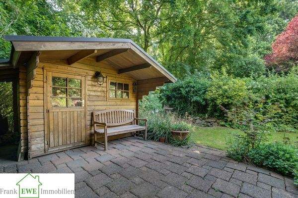 Gartenhaus  Terrasse