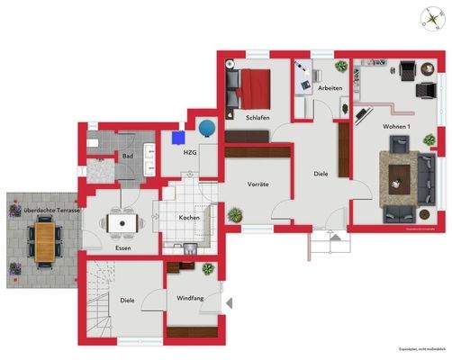 Grundriss Erdgeschoss