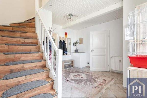 Aufgang ins Obergeschoss