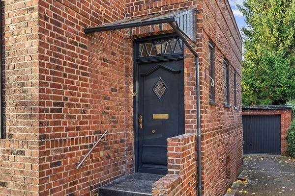 klassischer Hauseingang - wie früher!