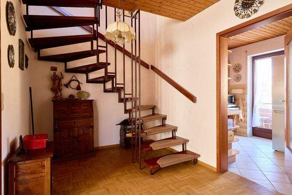 Blick in das Treppenhaus 