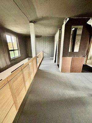 Schlafen+Scheibe stattGeländer