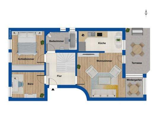 Grundriss Erdgeschoss