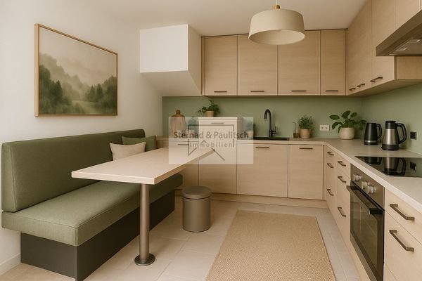 Küche-Esszimmer Visualisierung
