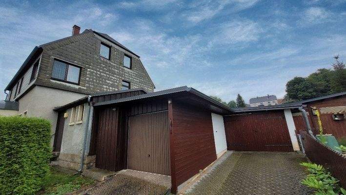 massive Garagen, Giebelseite