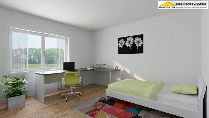 Visualisierungsbild Kinderzimmer EG