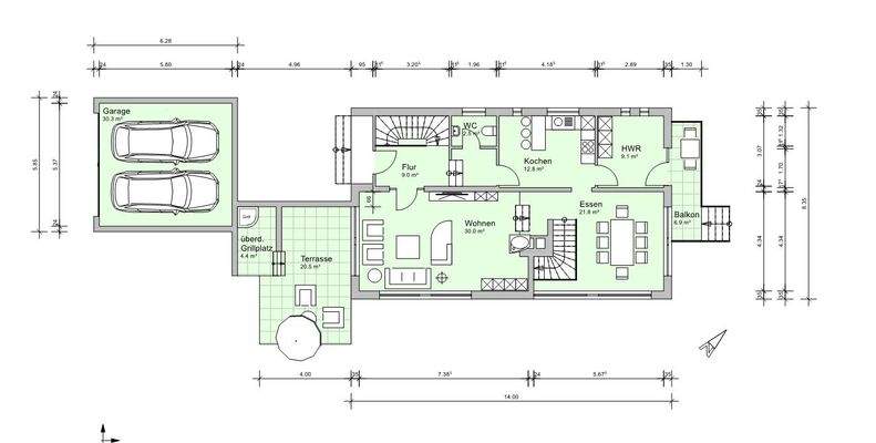 Grundriss Erdgeschoss