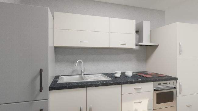 Küchennische (Küche nicht mit im Kaufangebot)