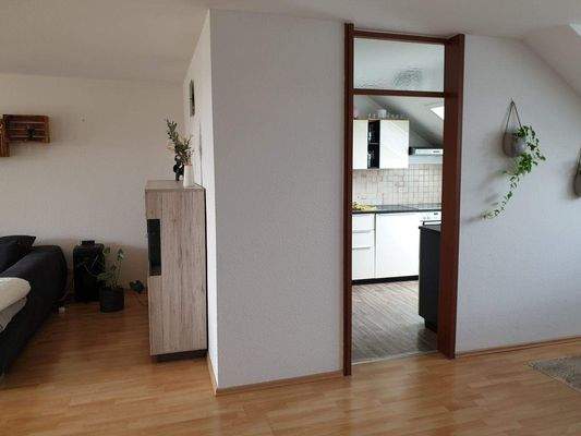 Übergang Küche Wohnzimmer 