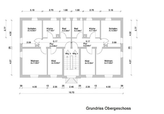 Grundriss Obergeschoss