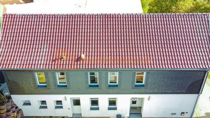 Dachansicht Zweifamilienhaus