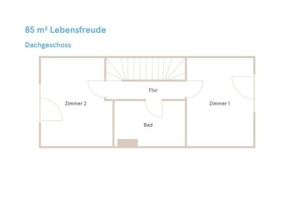 20_85 m__Lebensfreude_Grundriss Dachgeschoss
