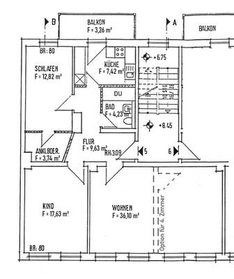Grundriss WE 5