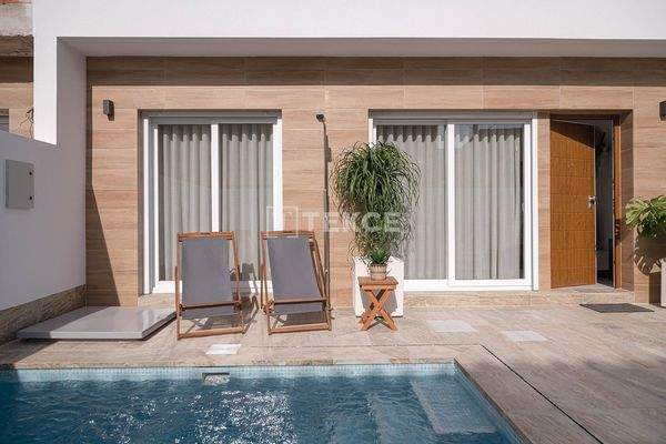 Chic Townhouses with Private Pools in Avileses Costa Calida