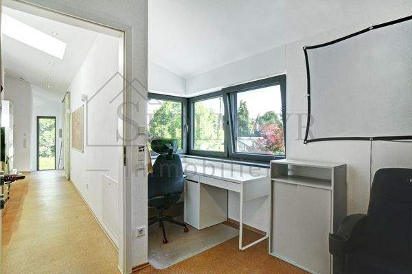 Ansicht OG Flur und Büro