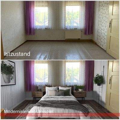 Zimmer 1 im OG mit KI überarbeitet