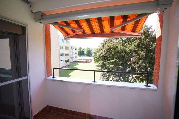 Balkonansicht aus Schlafzimmer I