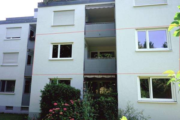 Ansicht vom Garten aus