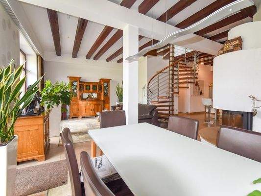 Blick in den Wohnbereich