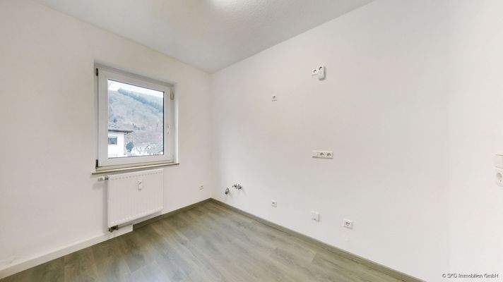 Ein Blick in die Küche