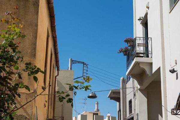 Kreta, Chania: Luxuriöse Maisonette-Wohnung am alten Hafen zu verkaufen