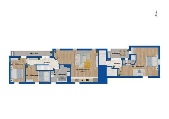 Grundriss 2. Obergeschoss