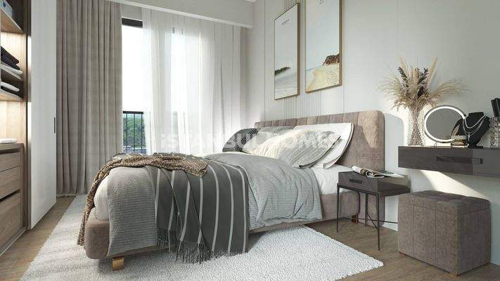 Apartments for Sale in a Family Concept Complex in Kagithane