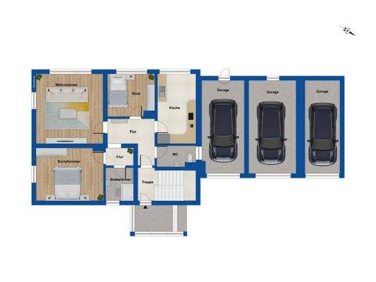 Grundriss - Erdgeschoss 