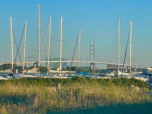 Segelhafen Altefähr - Rügenbrücke