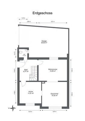Grundriss Erdgeschoss