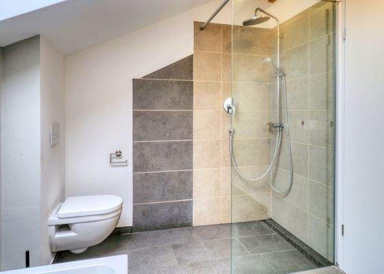 Blick Richtung Dusche